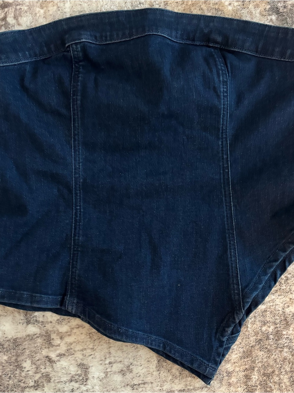 American eagle denim tube top